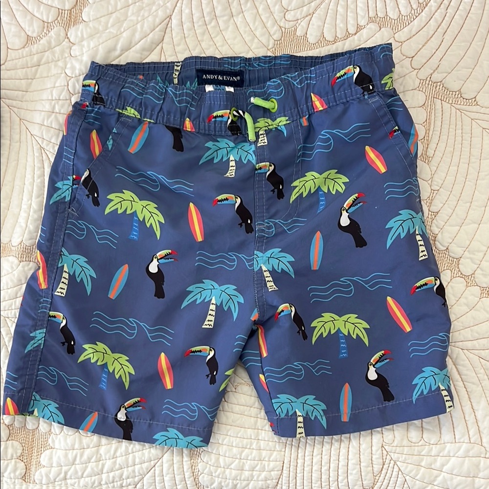 Andy & Evan Tropical Toucan Swim Shorts